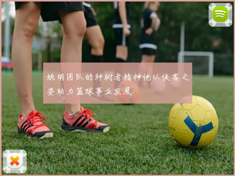 姚明团队的种树者精神他以侠客之姿助力篮球事业发展